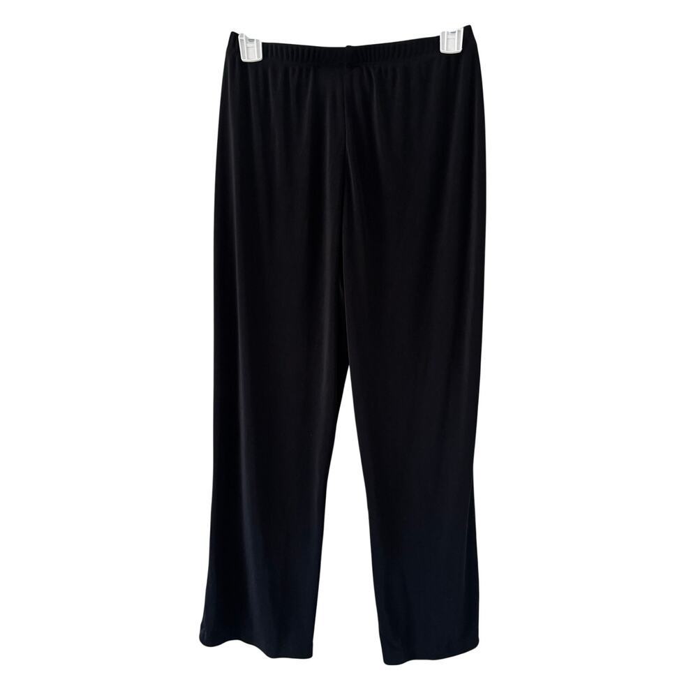 Chico’s Easywear Pants Women’s Size 0 Short Black Pull On Straight Stretch USA - Picture 5 of 7
